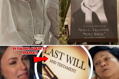 Lotlot de Leon Broke Down in Tears After Reading Nora Aunor’s Will — A Hidden Truth Revealed Inside Left Her Shaken and Speechless! /dn