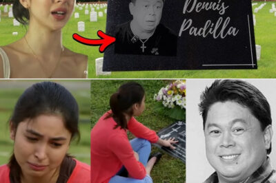 “SHE WHISPERED THROUGH TEARS…” — Julia Barretto’s Emotional Visit to Dennis Padilla’s Grave Leaves Fans Shattered /dn