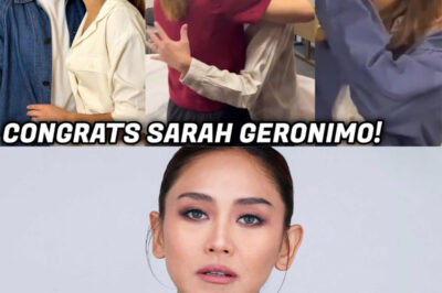 SARAH GERONIMO ON THE VERGE OF TEARS AFTER RECEIVING A NEW BLESSING — A DREAM COME TRUE YEARS IN THE MAKING /DN