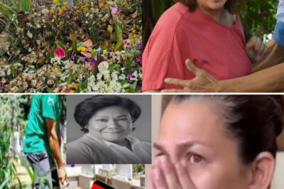 SHOCKING MOMENT: Lotlot De Leon Stunned by What She Discovered at Nora Aunor’s Grave /dn