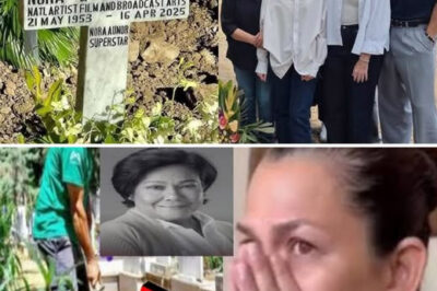 NAKAKAGULAT NA REVELATION! Laking gulat ni Lotlot De Leon sa kanyang nakita sa puntod ni Nora Aunor..nakakakilabot./hi