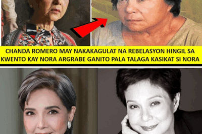 SHOCKING! Chanda Romero EXPOSES a DARK SECRET About Superstar Nora Aunor – NO ONE DARED TO SAY THIS UNTIL NOW! CHANDA ROMERO SPEAKS OUT – “NORA AUNOR USED TO…”