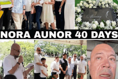Tears Flooded the Room During Nora Aunor’s 40th Day — Lotlot, Ian, Matet, Kiko, Kenneth, and John Rendez Could No Longer Hold Back Their Pain… And What Happened Next Shocked Everyone!