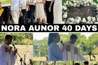 On Nora Aunor’s 40th Day of Passing, Lotlot, Ian, Matet, Kenneth, and Kiko Visit Her Grave — What They Did There Left Everyone in Tears…