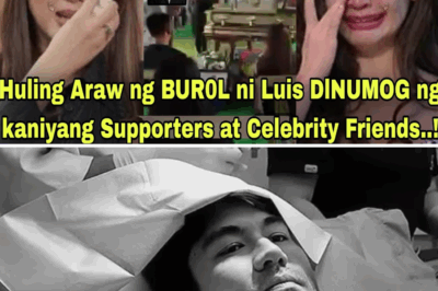 HEARTBREAKING SCENES! Luis Manzano’s Public Viewing FLOODED with Mourners on His Final Night at the Wake! (video)