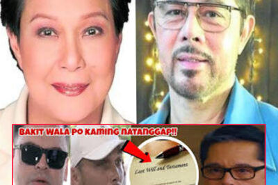 SHOCKING REVELATION: Nora Aunor’s adopted sons Kiko and Kenneth De Leon did not receive any inheritance from the superstar’s will. Desperate frustration reached a boiling point when the reason was revealed./hi