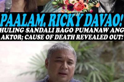 SHOCKING DEATH OF RICKY DAVAO AT 63 — MYSTERY SURROUNDS HIS FINAL HOURS IN THE HOSPITAL/hi