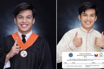 Carlos Miguel Mariano: Top 1, civil engineers licensure exam /dn