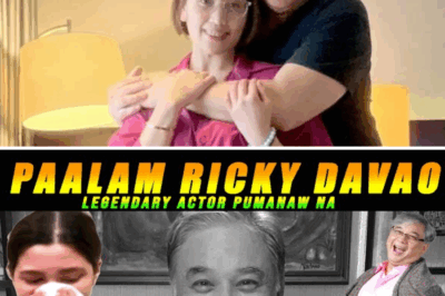 SHOCKING NEWS: Ricky Davao Dies Suddenly — Linked to “Health Complications,” But Insiders Hint at a DARKER TRUTH Behind His Death…