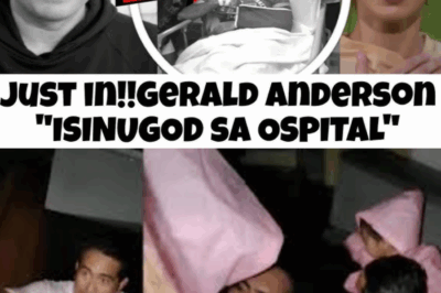JUST IN: Gerald Anderson Rushed to Hospital Moments Ago! Panic among fans as actor reportedly collapses — “OMG, what happened?!” Medical emergency shocks showbiz world — details still unfolding