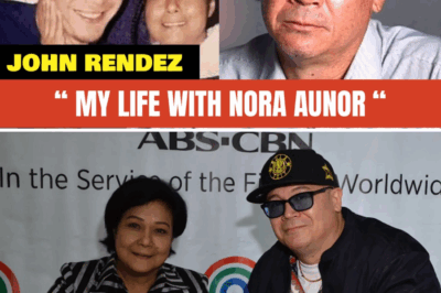 SHOCK! John Rendez Just Revealed Everything About “My Life With Nora Aunor…” — Sending Shockwaves Through the Entertainment Industry!