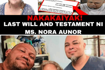 Nora Aunor Dead at 71: Her Last Will and Testament STUNS the Nation — What She Left Behind Isn’t What Anyone Expected. A Final Letter So Emotional, It Made Her Own Family Break Down in Tears. The Queen Is Gone, But Her Final Words Will HAUNT the Philippines Forever.
