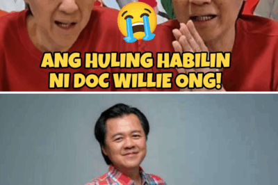 If I Don’t Wake Up Tomorrow…’ — Doc Willie Ong’s Final Words Leave the Philippines in Tears! A Letter from the ICU Sparks Nationwide Grief and Reflection. The Doctor Who Healed Millions Now Fights for His Own Life.