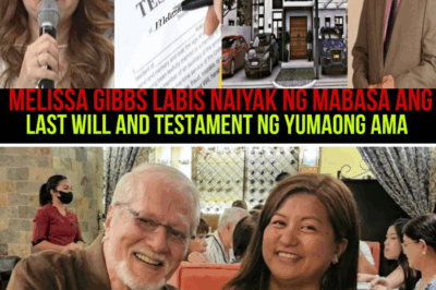 Melissa Gibbs Breaks Down in Tears After Reading Ronaldo Valdez’s Last Will — ‘I Wasn’t Ready for What He Left Me…’ A Daughter’s Emotional Journey Through Her Father’s Final Words