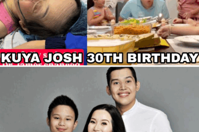 SHOCKER: Kris Aquino “Can’t Be There” for Son Joshua’s Big 3-0! Emotional Breakdown as Health Battles Keep Her Away.