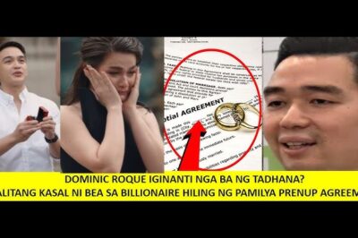 “DOMINIC ROQUE – HAS FATE TURNED ITS BACK ON HIM? BEA ALONZO IS SET TO MARRY, BUT THE CO FAMILY IS DEMANDING A PRENUPTIAL AGREEMENT.” The full story is below…/th