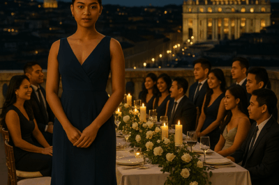 At my mother-in-law’s birthday dinner in Rome, my seat was missing. My husband said, “Wow, we seem to count wrong.” As the family laughed, I calmly said, “It looks like I’m not family,” and got up to leave. They didn’t expect what happened next…