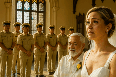 For 6 years, a young baker left warm food for a quiet homeless man—never asking his name! On her wedding day, 12 Marines arrived in full uniform… and the whispers turned into salutes! /dn