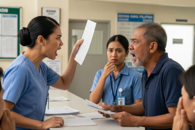 An Elderly Poor Man Was Mocked by the Receptionist at a Luxury Hospital — 30 Minutes Later, the Entire Hospital Was in Emergency Chaos… /dn