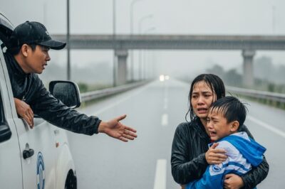 The 2 mothers and daughters were wet in the rain on the highway, the driver let them go, 20 minutes later something happened… /dn