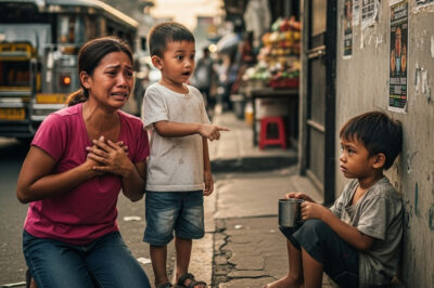 «Mom, he’s my brother!» – said the little boy to his millionaire mother. When she turns around and sees the two of them together, she falls to her knees, weeping… /dn