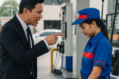 She paid for a modest man’s gas out of her own pocket, only to be fired by the manager. Half an hour later, the owner showed up. /dn