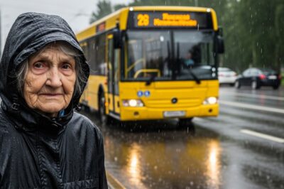 A bus driver kicked an 80-year-old woman off the bus because she hadn’t paid her fare. She gave a short reply, which left the driver and everyone on the bus completely speechless…