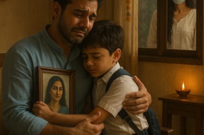 “Dad, I saw Mom at school today. She told me not to go home with you anymore.” The next day, I picked my son up early—and what I saw shocked me…