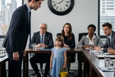 A millionaire CEO was about to lose everything—until the 7-year-old daughter of the janitor walked in and changed everything! What happened next left even billionaires speechless./th