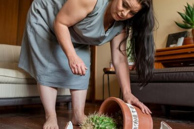 My husband went on a business trip to another city for a month, and I decided to move his favorite cactus in a pot to a different spot, but I accidentally broke it while carrying it. My hair stood on end at what I saw inside…/th