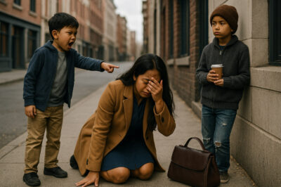 “Nanay, kapatid ko siya!” – sabi ng maliit na bata sa kanyang milyonaryo na ina. Nang lumingon siya at nakita silang dalawa na magkasama, napaluhod siya, umiiyak./hi