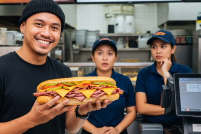 Undercover Black Boss Buys A Sandwich At His Own Diner, Stops Cold When He Hears 2 Cashiers/hi