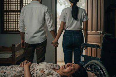 Sawang-sawa na sa pag-aalaga sa asawa kong may sakit, isang buong taon ng pagkasakal sa tuwing gabi-gabi, iniwan kong mag-isa si misis ng isang buong linggo para lumabas kasama ang kapatid ko sa trabaho, pero pag-uwi ko, binuksan ko na lang ang pinto at…/hi
