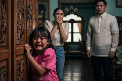She was only eight, but she guarded that old wardrobe like her life depended on it. Her mother thought it was just a game until she opened the door./hi