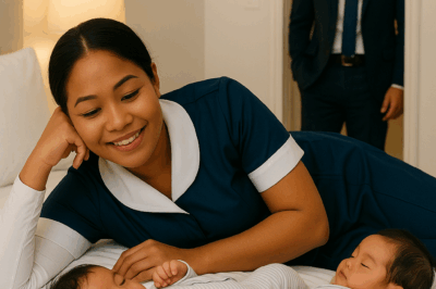 The MILLIONAIRE Widower’s TWINS Couldn’t Sleep… Until The New Black Nanny Did Something UNTHINKABLE./hi