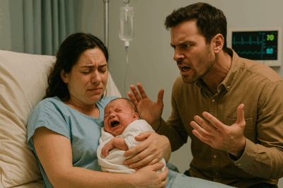 I had just given birth when my husband posted a photo of our baby online. One comment from a colleague ended our marriage./th