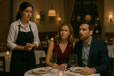 They went out for a romantic dinner—but when the man saw the waitress, his heart stopped. It was his ex-wife, the woman he had left behind, unaware of the sacrifices she had made for him to become the successful man he was today./th