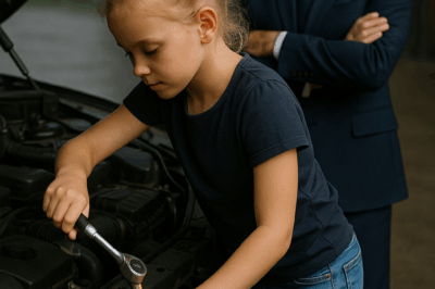 A POOR GIRL HELPS A MILLIONAIRE FIX HIS CAR… UNTIL SHE SEES THE RING ON HIS FINGER…/th