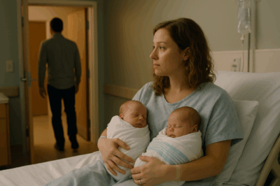 “Did you give birth to two at once? I’m leaving! I want to live for myself!” So he said, standing on the edge of my hospital bed, his eyes cold as ice…/th