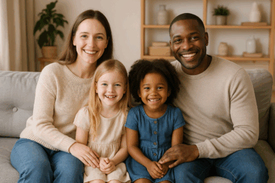 This couple gives birth to black and white twins but 7 years later the father receives a shoc;king call from the doctor/th