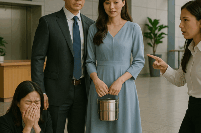 The Deaf-Mute Wife Quietly Brought Lunch to Her Husband — The Whole Office Laughed. Five Minutes Later… He Left Everyone Speechless!/th