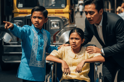 Sir, I can help your daughter walk again,” the beggar boy said softly. The millionaire stopped in his tracks — and slowly turned around, frozen in disbelief.