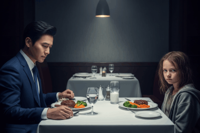 “Can I Join You for a Meal?” Asked a Homeless Girl to a Millionaire — His Answer Brought Everyone to Tears