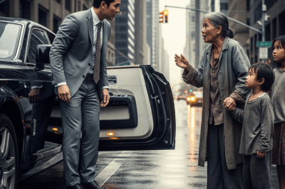 A Rich Man Meets a Tramp and Her Children… and Freezes When He Recognizes Her