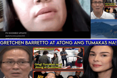 BREAKING: Gretchen Barretto and Atong Ang Intercepted at Airport, But Still Managed to Escape the Philippines — Now in Hiding Abroad. Immigration alarmed after fugitive duo allegedly escaped using fake flight clearance — Where are they now? Authorities in panic mode as manhunt goes global!