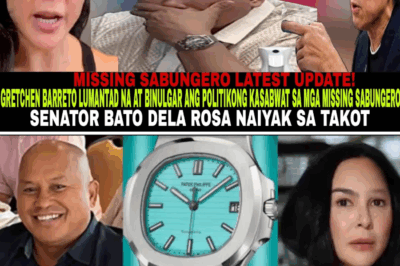 JUST IN: GRETCHEN BARRETTO BREAKS SILENCE — EXPOSES MASTERMINDS BEHIND MISSING SABUNGERO CASE, SENATOR BATO DELA ROSA BREAKS DOWN IN TEARS!