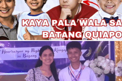 REMEMBER ONYOK FROM “ANG PROBINSYANO”? YOU WON’T BELIEVE WHAT HE LOOKS LIKE NOW! He stole our hearts as the adorable, brave little boy beside Cardo Dalisay — and then vanished from the spotlight. But Onyok is back, and his transformation will leave you speechless!