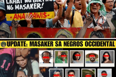 BREAKING UPDATE: HORRIFIC NEGROS OCCIDENTAL MASSACRE — SUSPECT BURNS VICTIMS AFTER KILLING! “Hindi lang pinatay, sinunog pa!” Police confirm chilling details of massacre in remote barangay — entire community shaken as hunt for suspect intensifies!