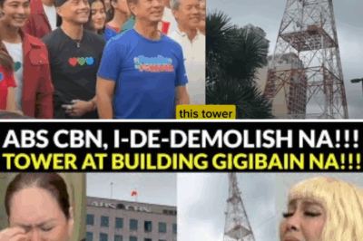 THE FALL OF A GIANT: ABS-CBN TRANSMISSION TOWER TO BE DEMOLISHED — CELEBRITIES BREAK DOWN IN TEARS AS ERA ENDS