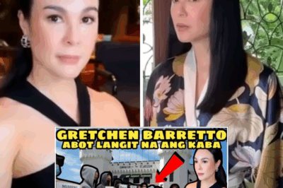 💣 Gretchen Barretto in PANIC Mode: “Her Fear Is Through the Roof!” — No More Escape as Authorities Prepare to Take Her Down. From high society to handcuffs? Nation stunned as Gretchen’s name explodes at the center of a criminal conspiracy — insiders say “she knows the end is near!”